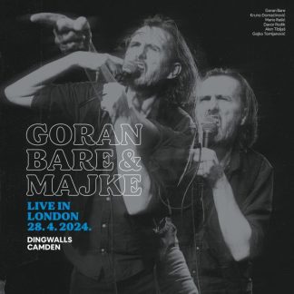 Goran Bare & Majke - Live In London 28.4.2024. (LP)