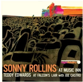Sonny Rollins – At Music Inn / Teddy Edwards With Joe Castro - At Falcon's Lair (LP)