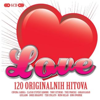 Razni – Love, 120 Originalnih Hitova (CD)