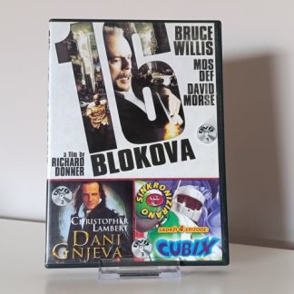 16 Blokova + Dani Gnjeva (DVD – Rabljeni)